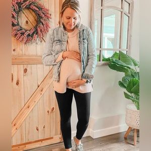 Kindred bravely Louisa maternity and postpartum leggings size S